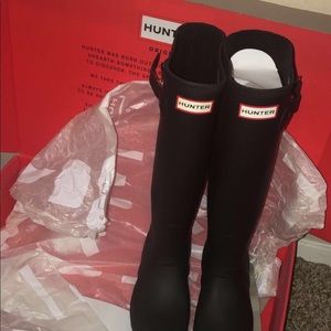Hunter rain boots